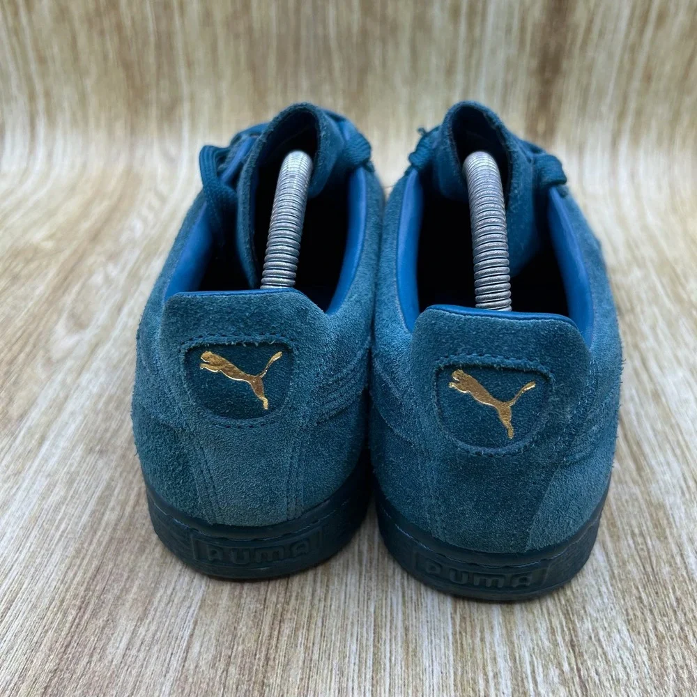 Puma Suede Classic Men's Size 10 Mono Iced Blue Coral Shoes Sneakers 360231-01